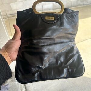 Black Leather Women's Bag